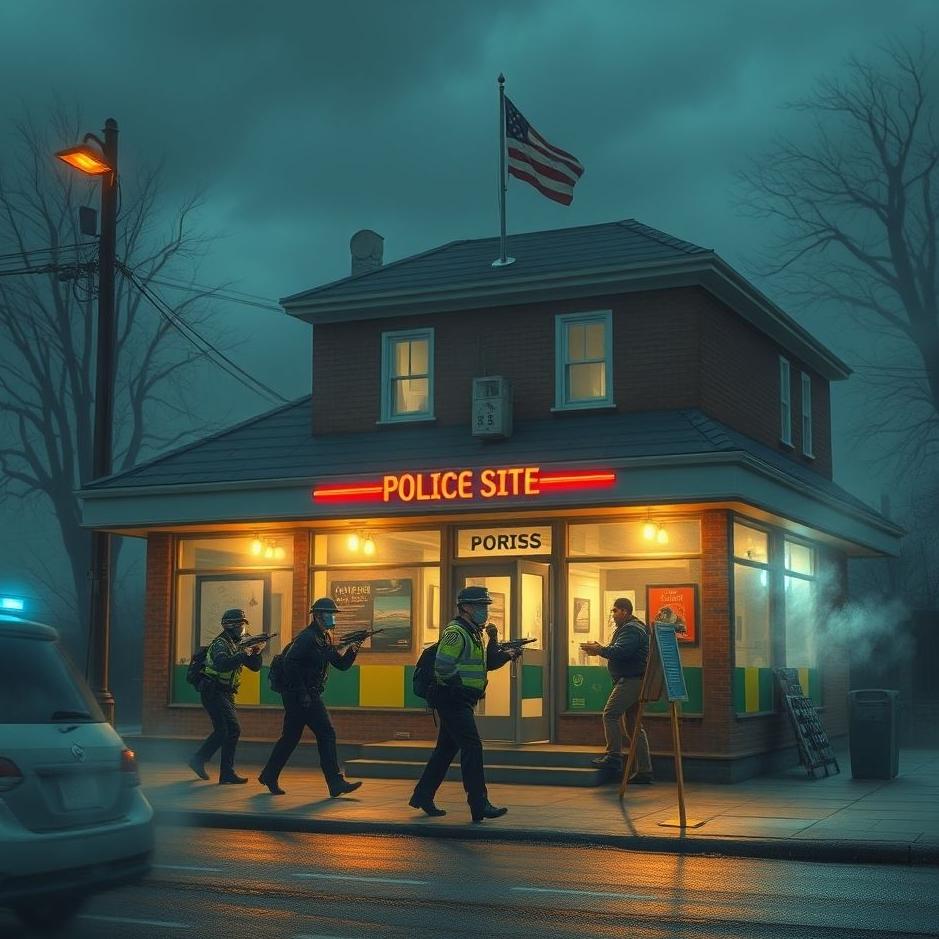 Dream Dictionary : Police station raid in a dream