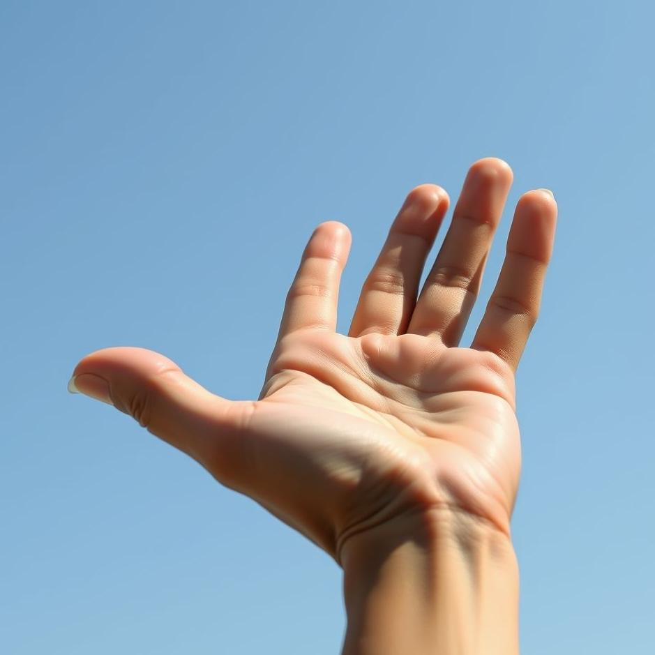 Dream : Polished hand in a dream