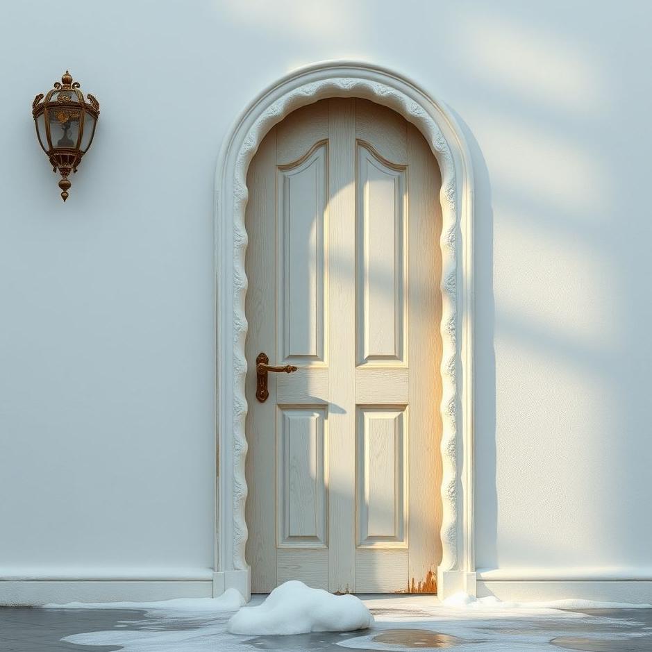 Dream : Polishing a door in a dream