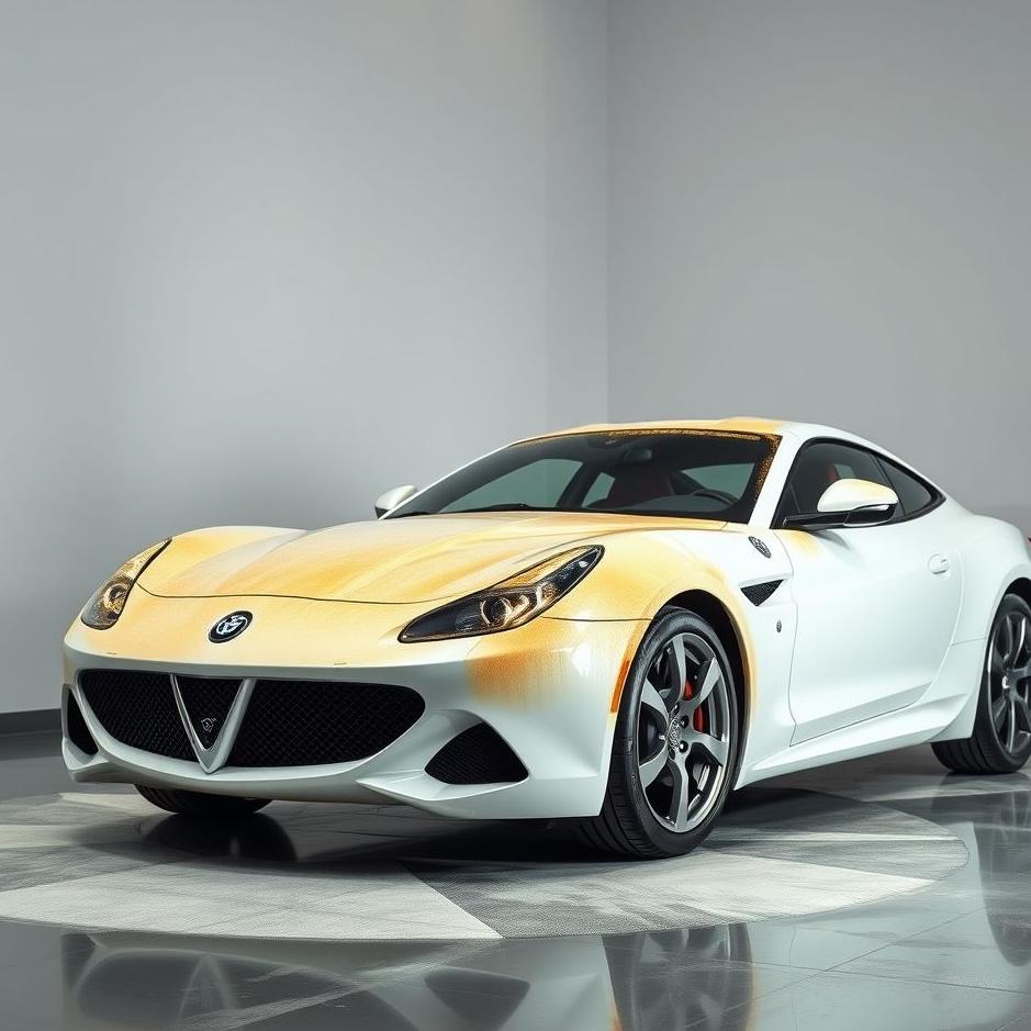 Dream : Polishing car in the dream