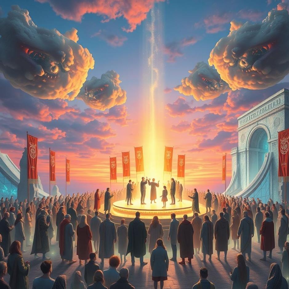 Dream : Political party building in a dream