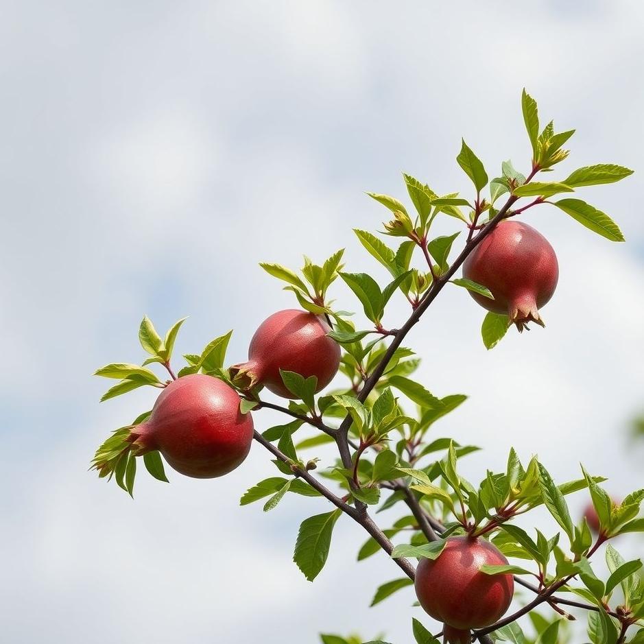 Dream : Pomegranate tree sapling in a dream