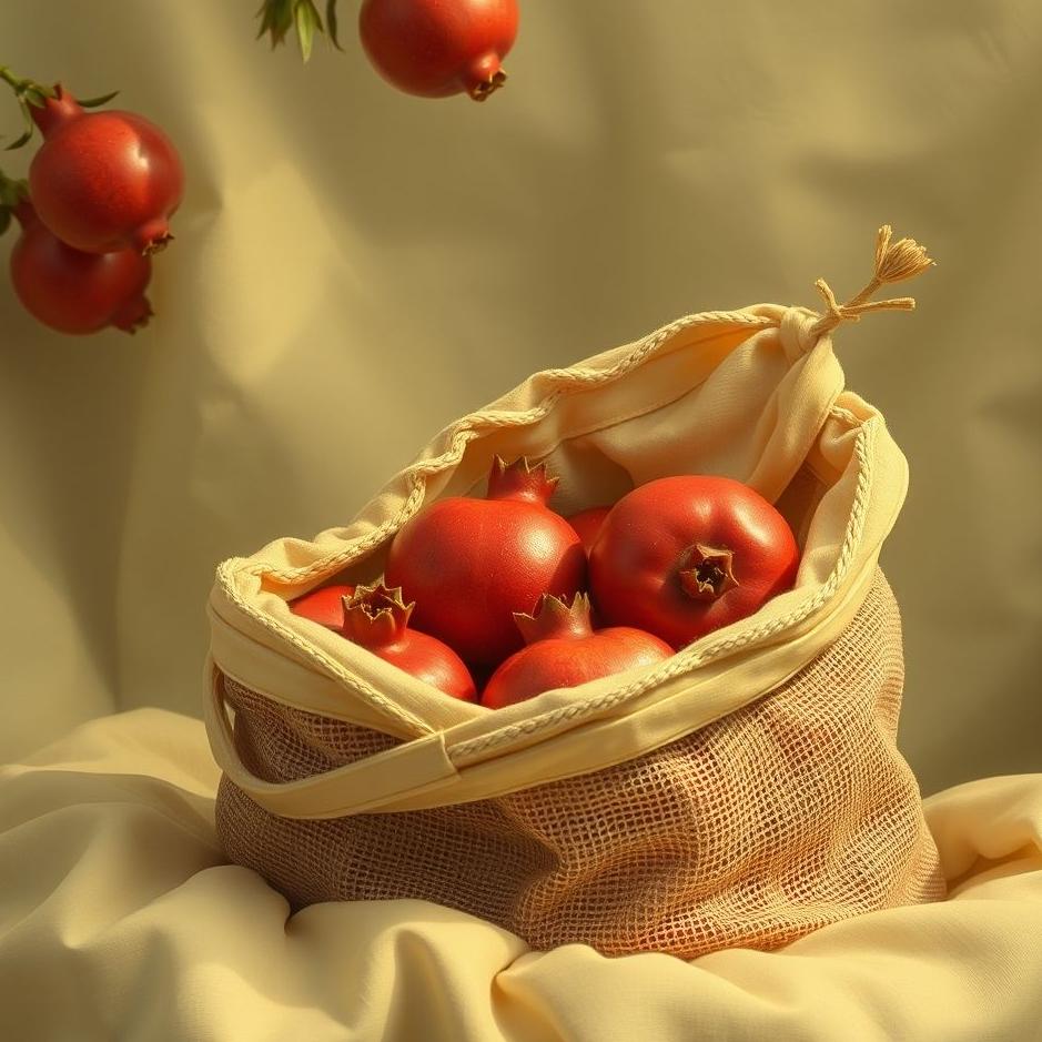 Dream : Pomegranates in a bag in a dream