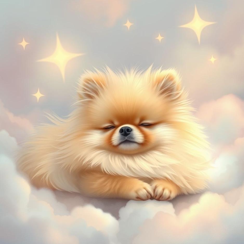 Dream : Pomeranian in a Dream