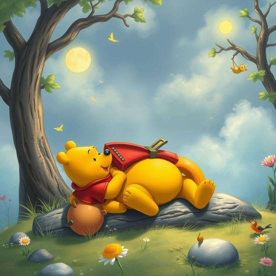 Dream : Pooh in a dream