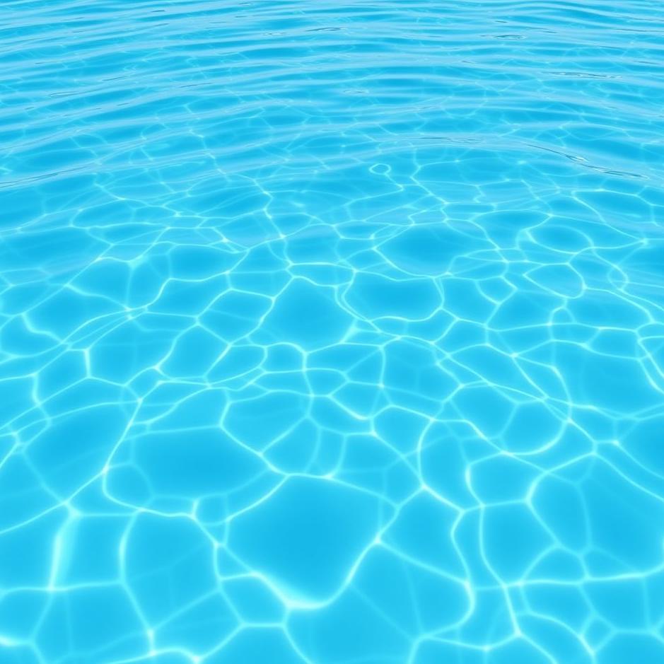 Dream : Pool full of blue water in a dream