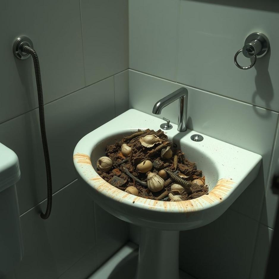 Dream : Poop in the sink in a dream