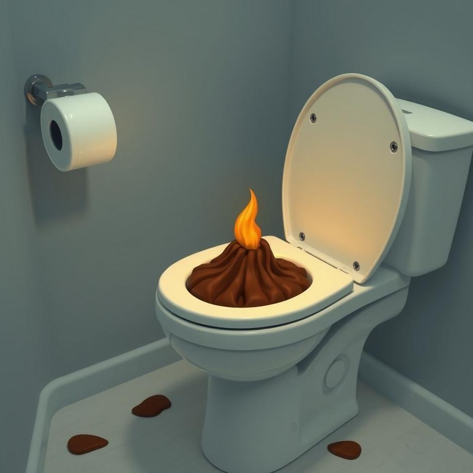 Dream : Poop in the toilet in a dream