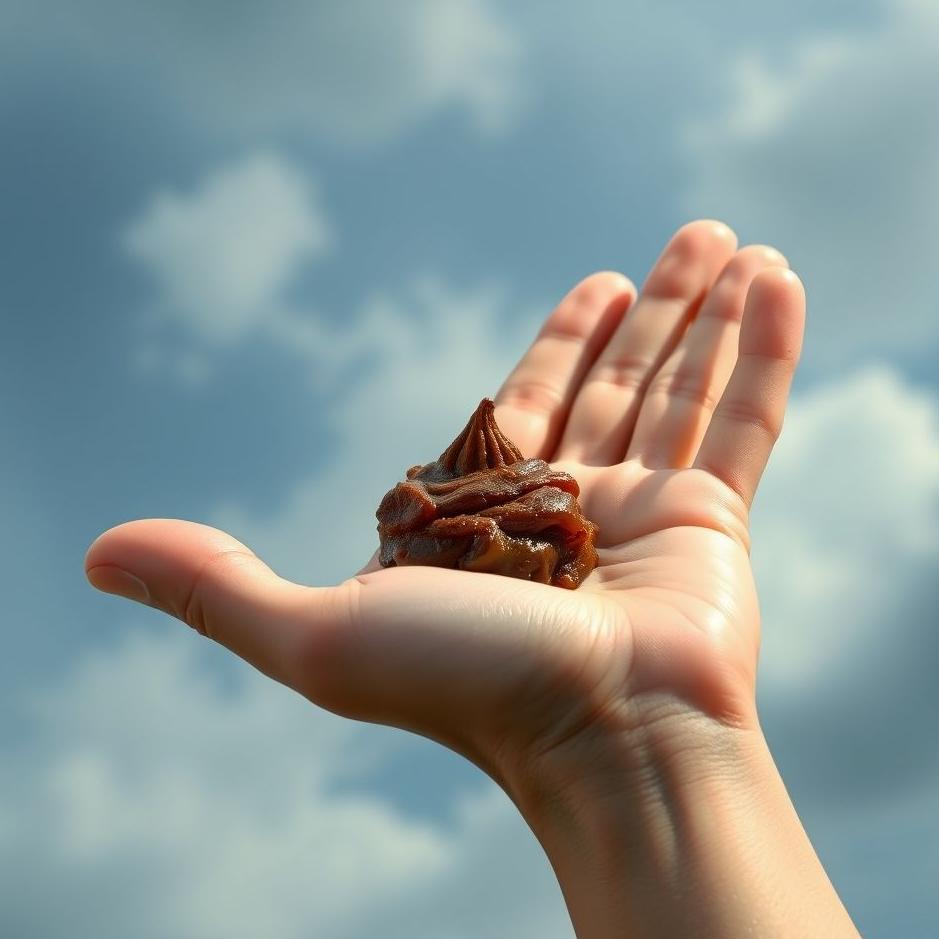 Dream : Poop on your hand in a dream