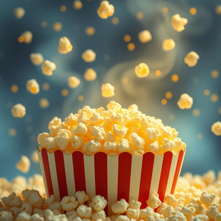 Dream : Pop corn in a dream