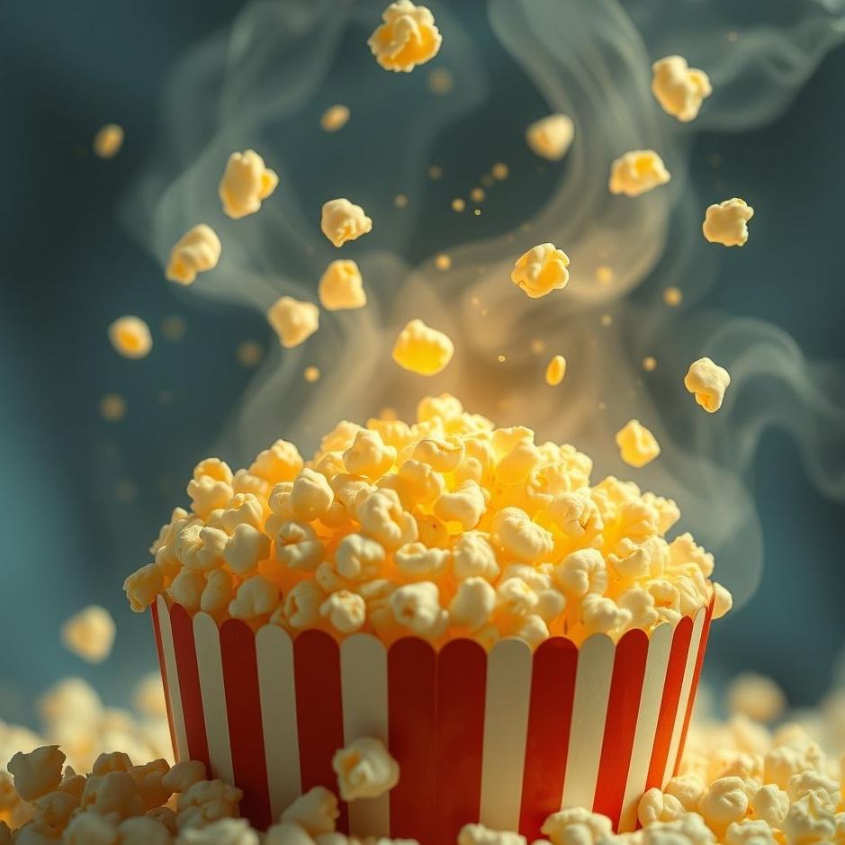 Dream : Popping corn in a dream