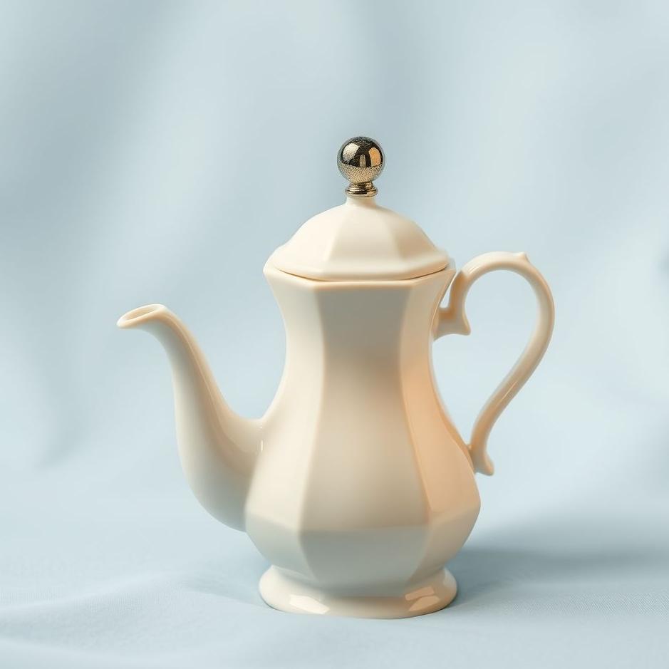 Dream : Porcelain coffee pot in a dream