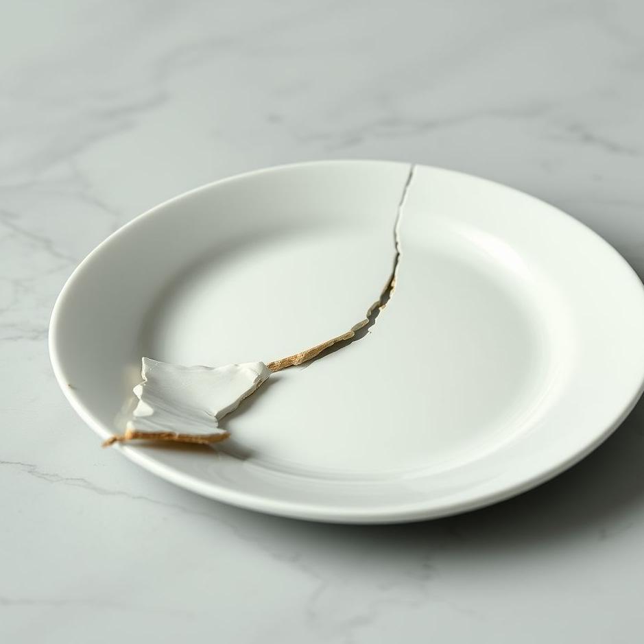 Dream : Porcelain plate broken in a dream