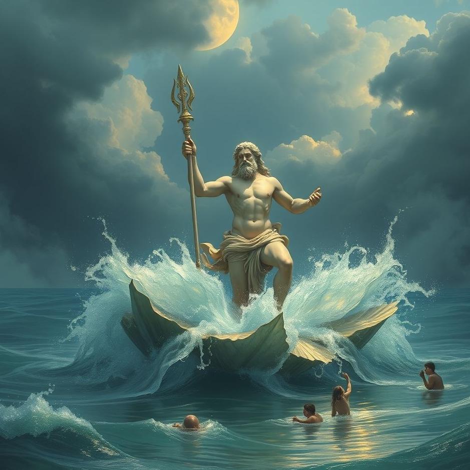 Dream : Poseidon in a dream