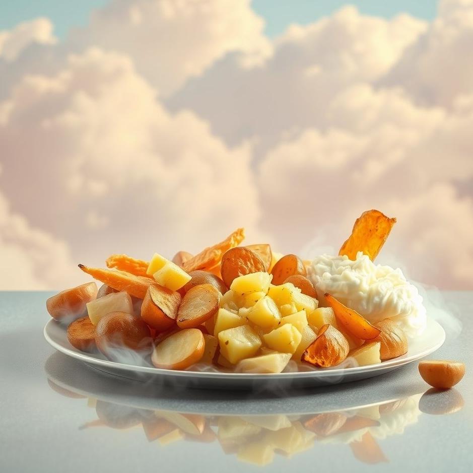 Dream : Potato food in a dream