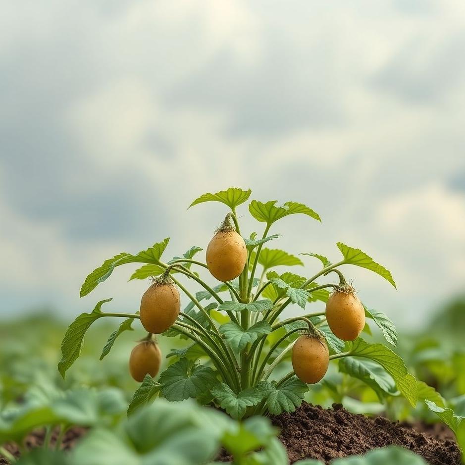 Dream : Potato plant in a dream