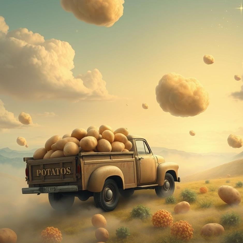 Dream : Potato truck in a dream