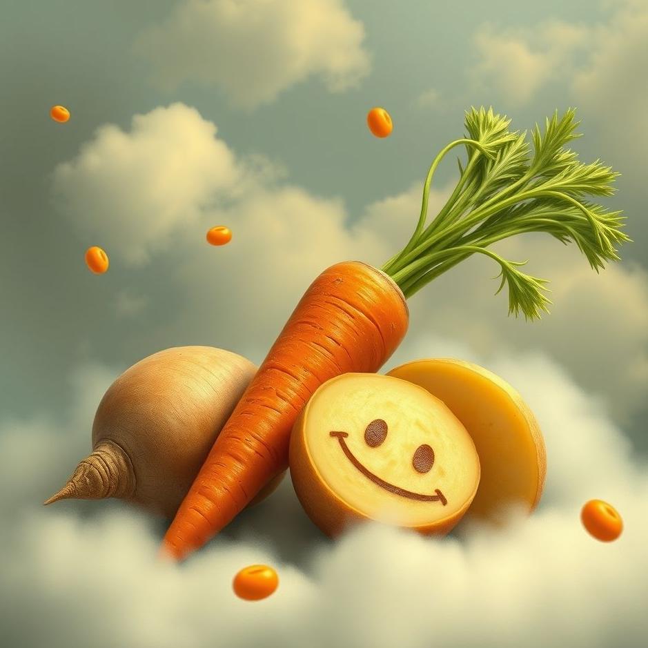 Dream : Potatoes and carrots in a dream