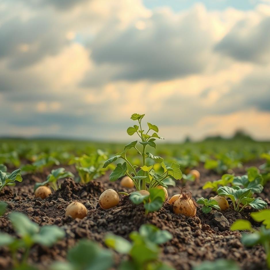 Dream : Potatoes being planted in a dream