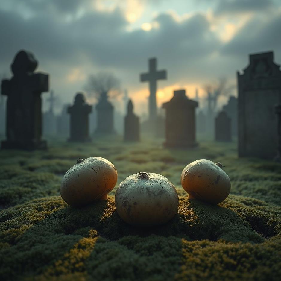 Dream : Potatoes from a cemetery in a dream