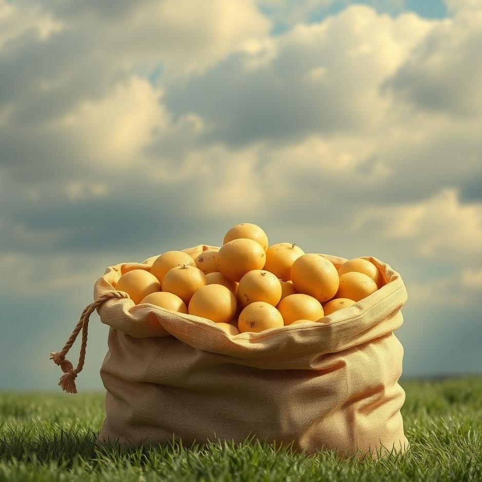 Dream : Potatoes in a bag in a dream