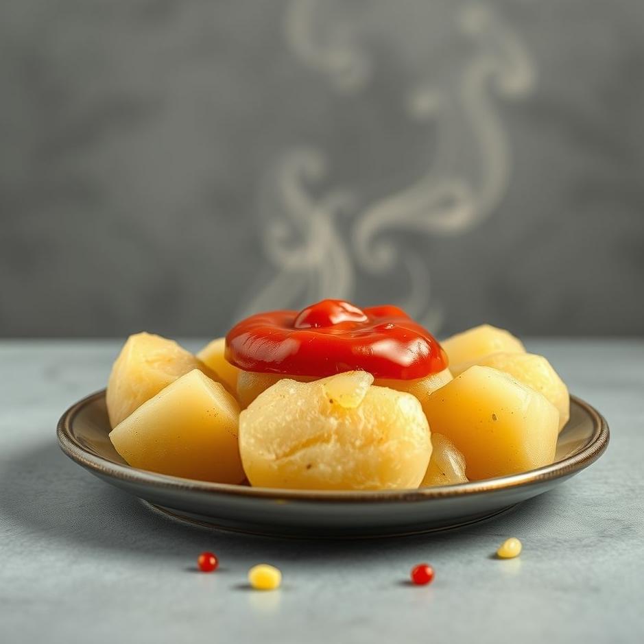 Dream : Potatoes with tomato paste in a dream