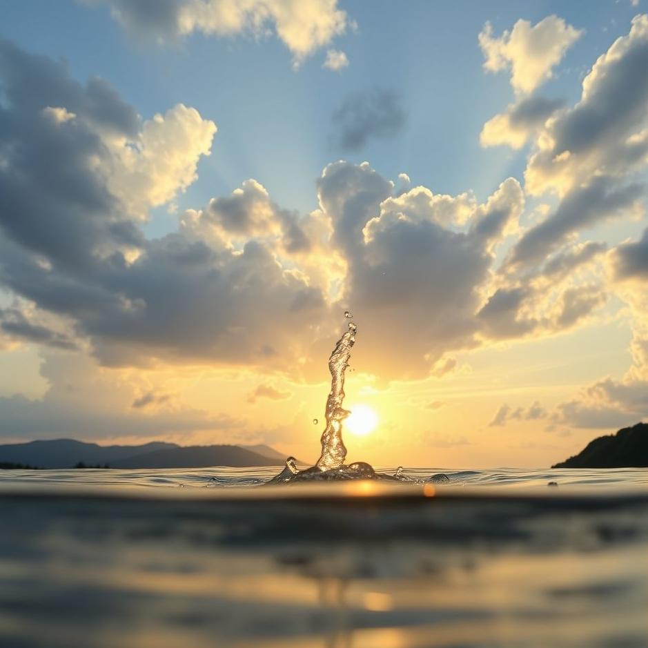 Dream : Pour water from behind the dream