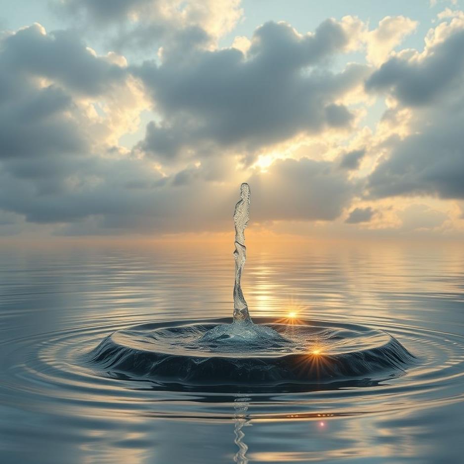 Dream : Pour water to stand up in the dream