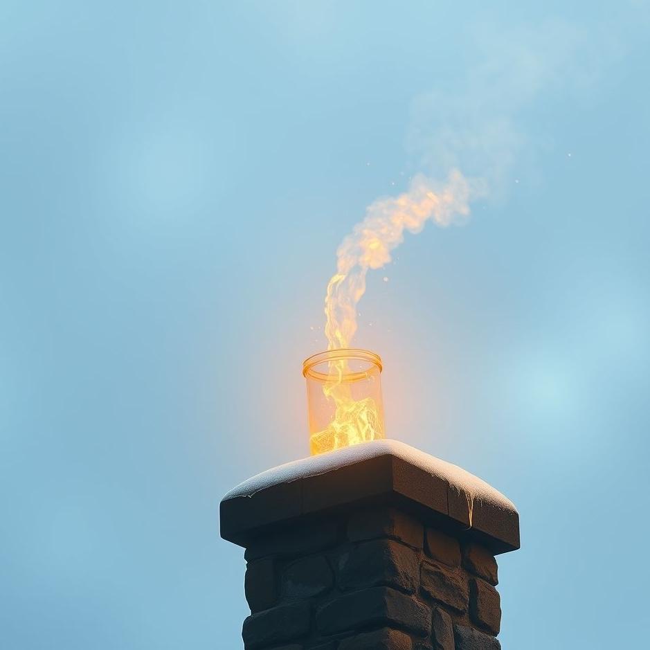 Dream : Pour water to the chimney in the dream