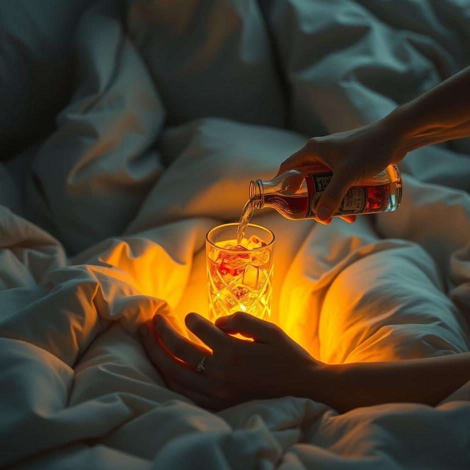 Dream : Pouring alcohol in the dream