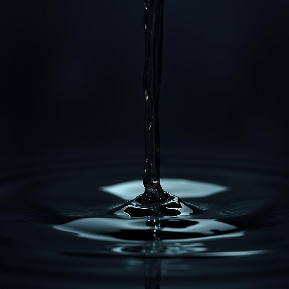 Dream : Pouring black water