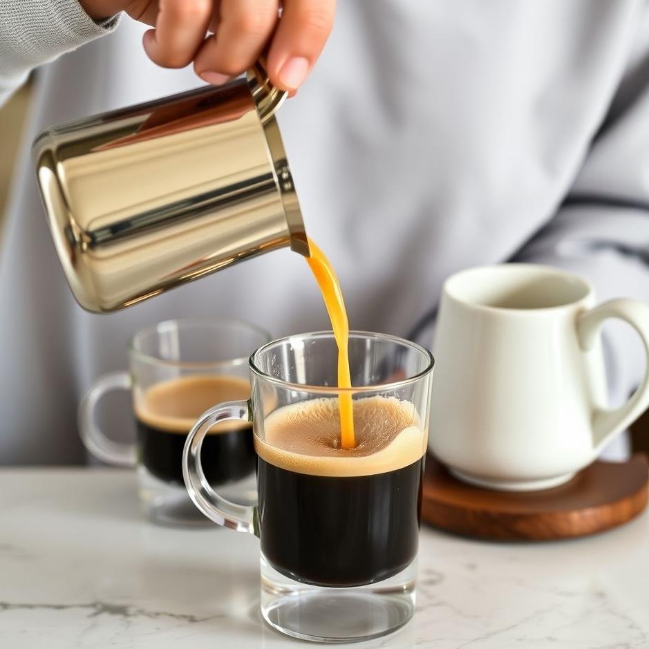 Dream : Pouring coffee on the house