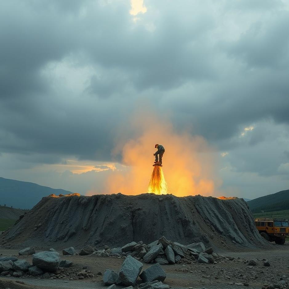 Dream : Pouring concrete into a grave in a dream