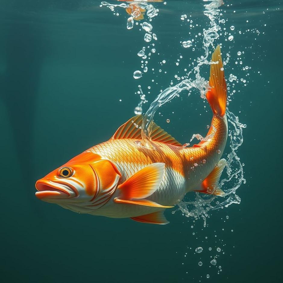 Dream : Pouring fish in a dream