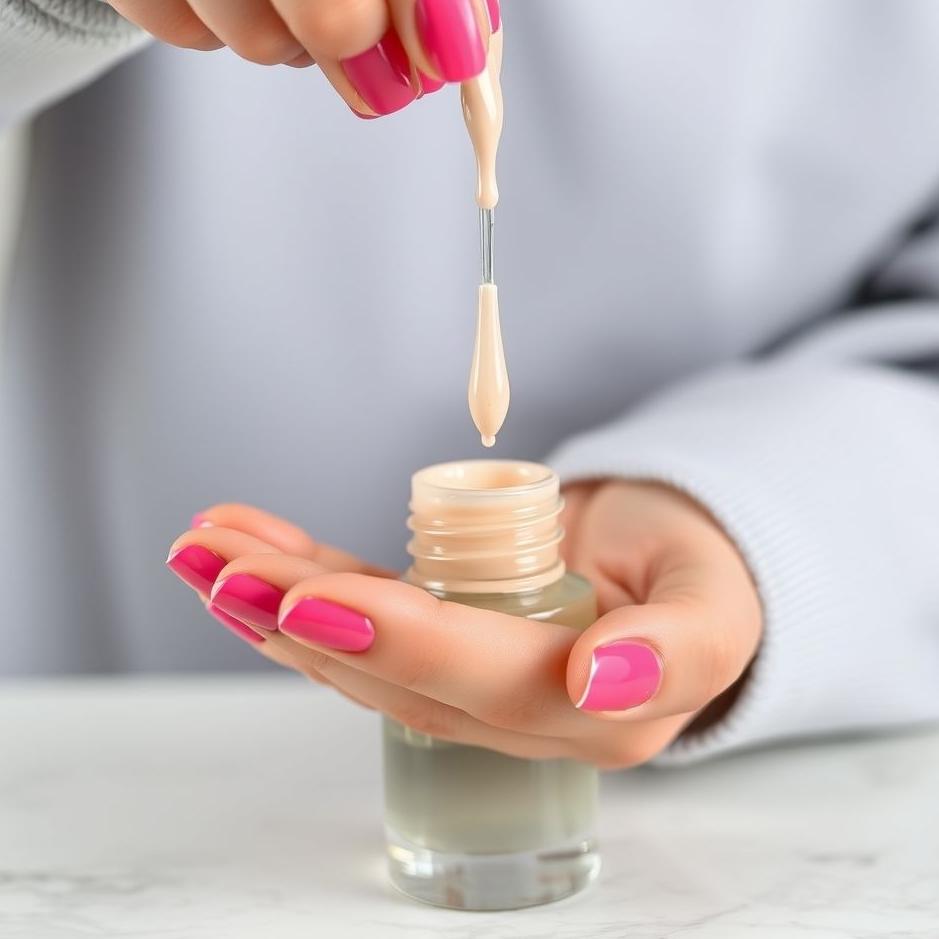 Dream : Pouring nail polish