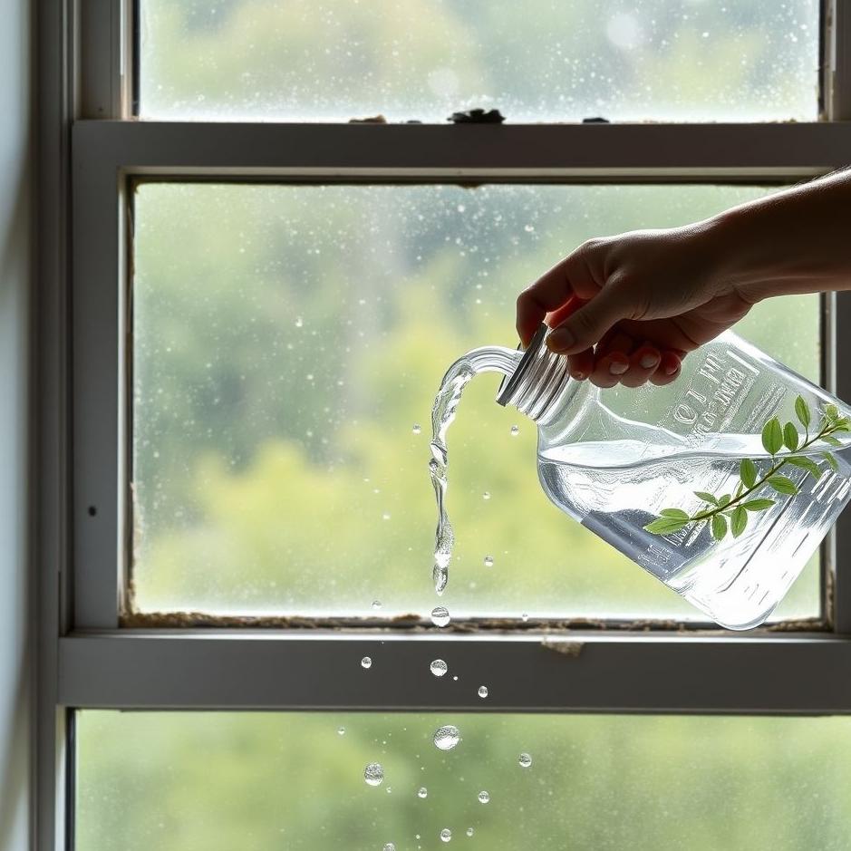 Dream : Pouring water from the window