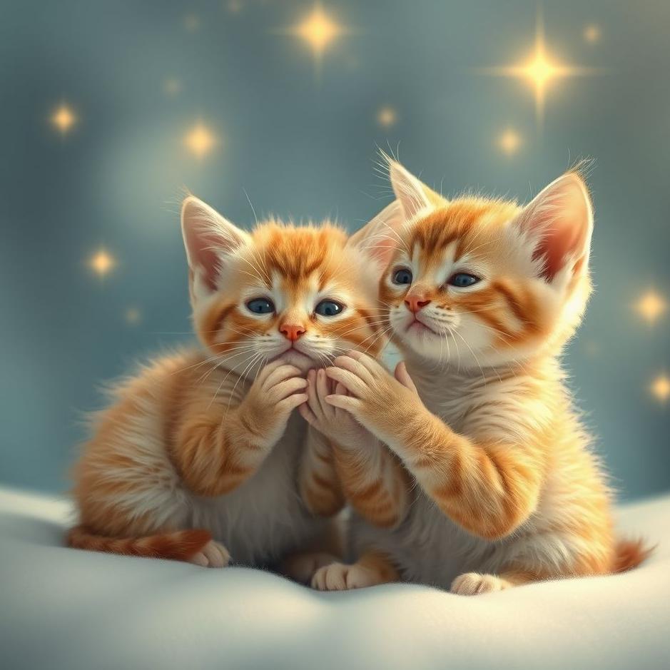 Dream : Praying kittens in a dream