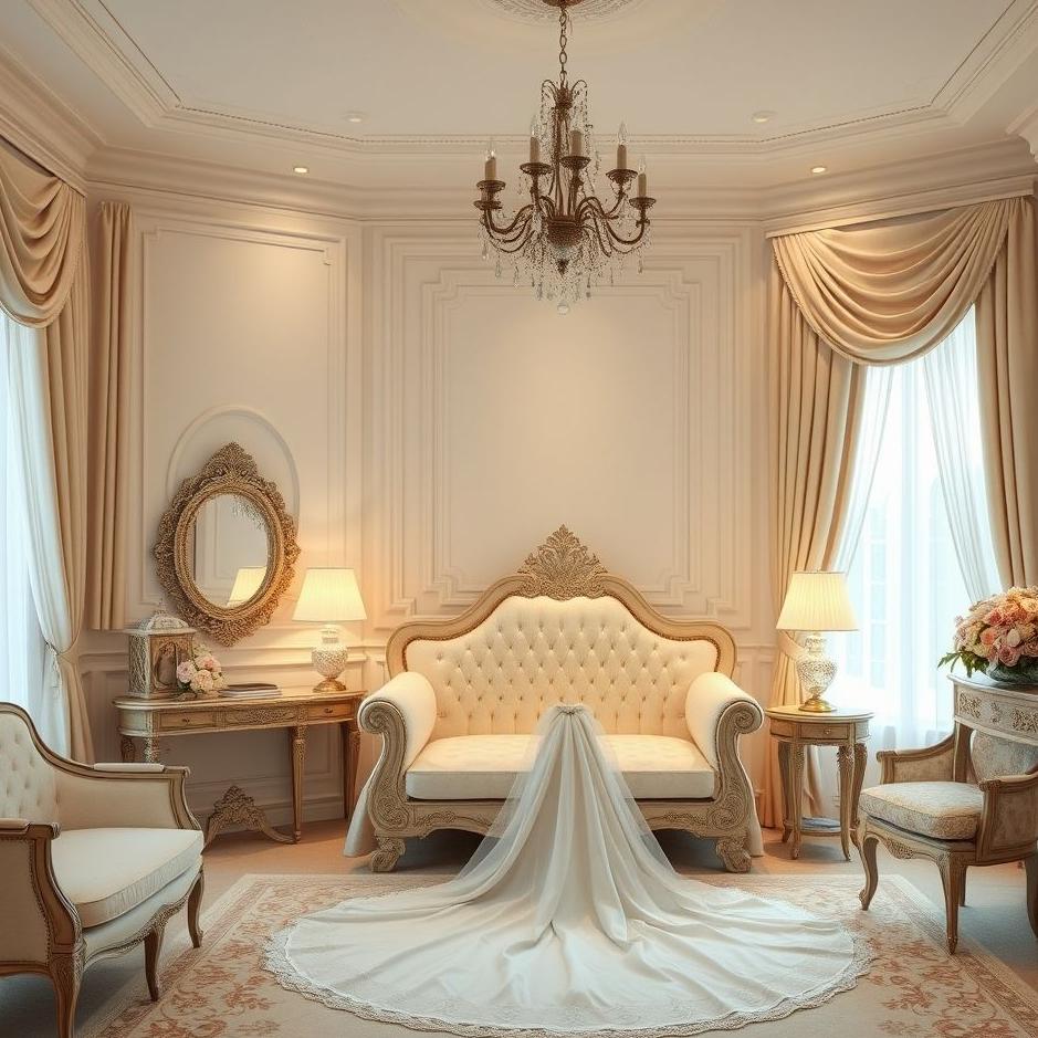 Dream : Preparing a bridal room in a dream