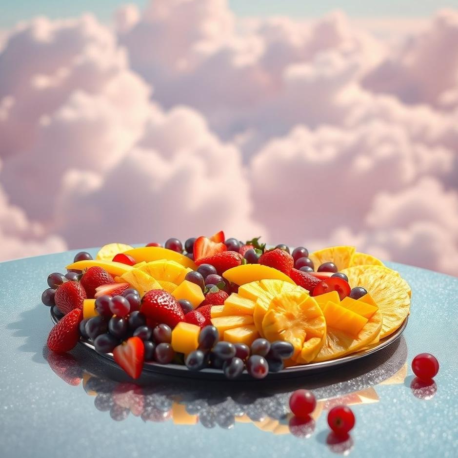Dream : Preparing a fruit plate in a dream