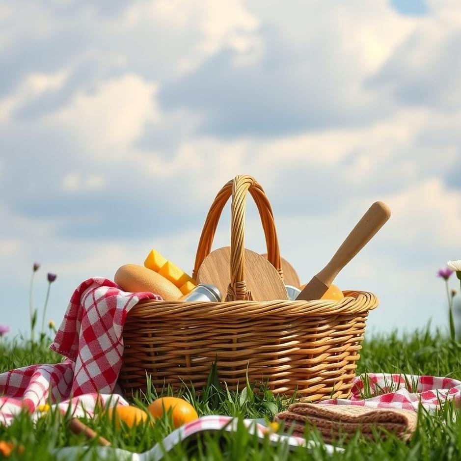 Dream : Preparing a picnic basket in a dream