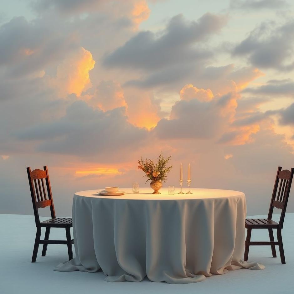 Dream : Preparing a table in a dream