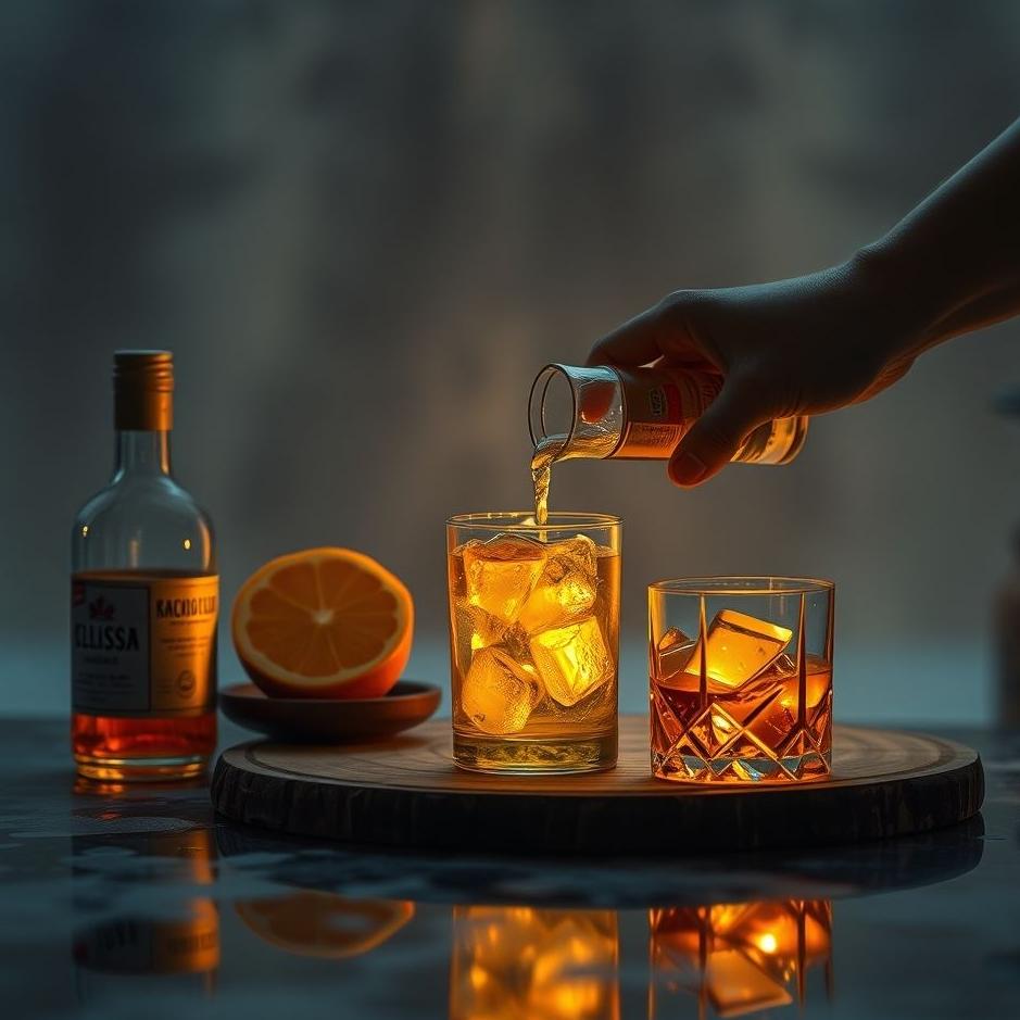 Dream : Preparing alcohol in a dream