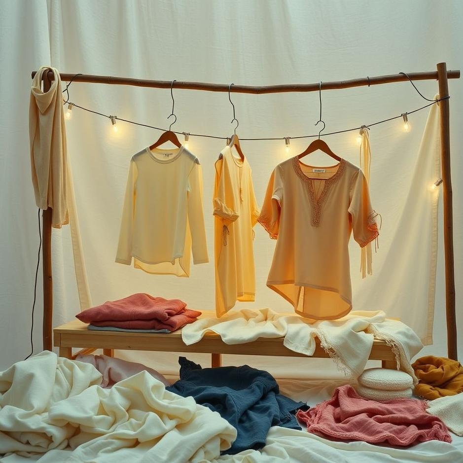 Dream : Preparing clothes in a dream