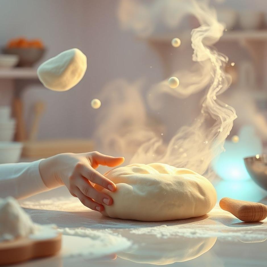 Dream : Preparing dough in a dream