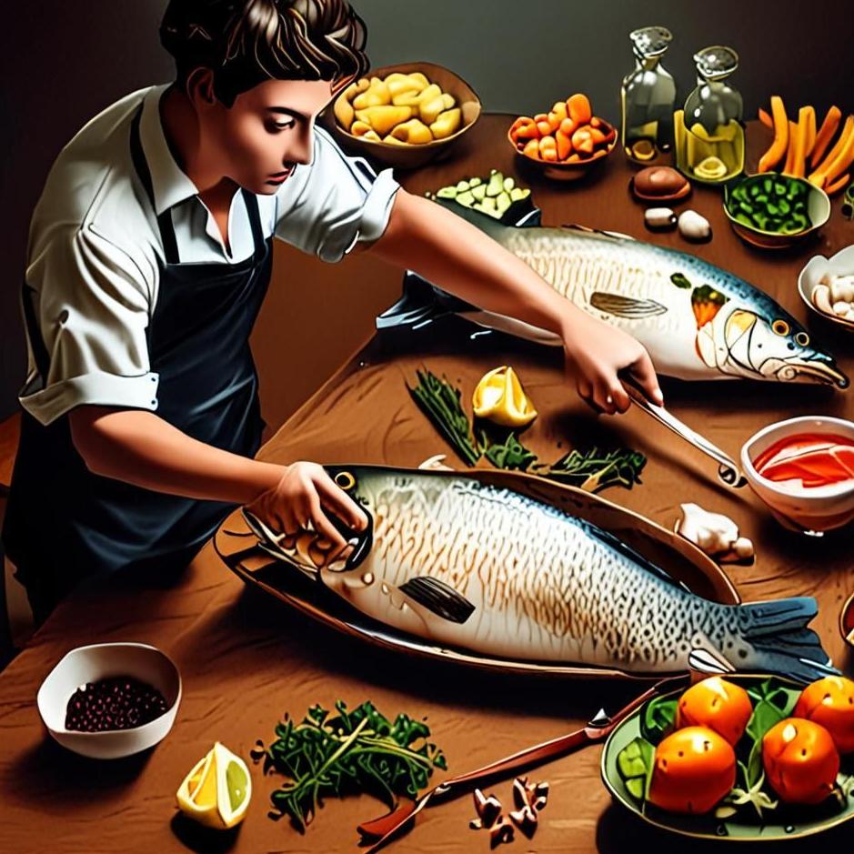 Dream : Preparing fish in a dream