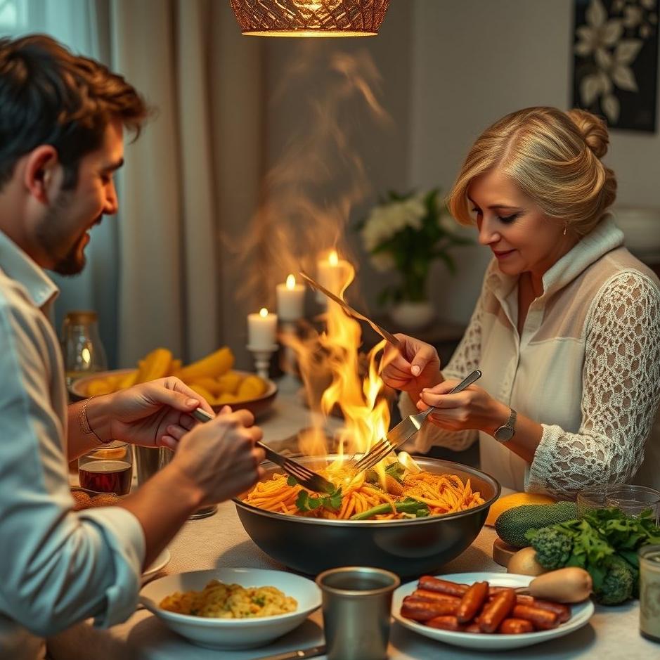 Dream : Preparing food for your loved one in a dream