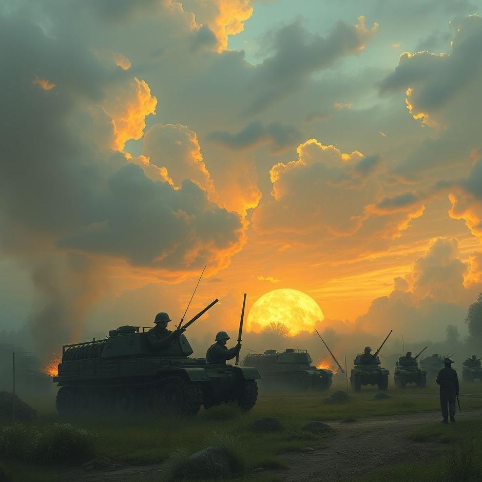 Dream : Preparing for war in a dream