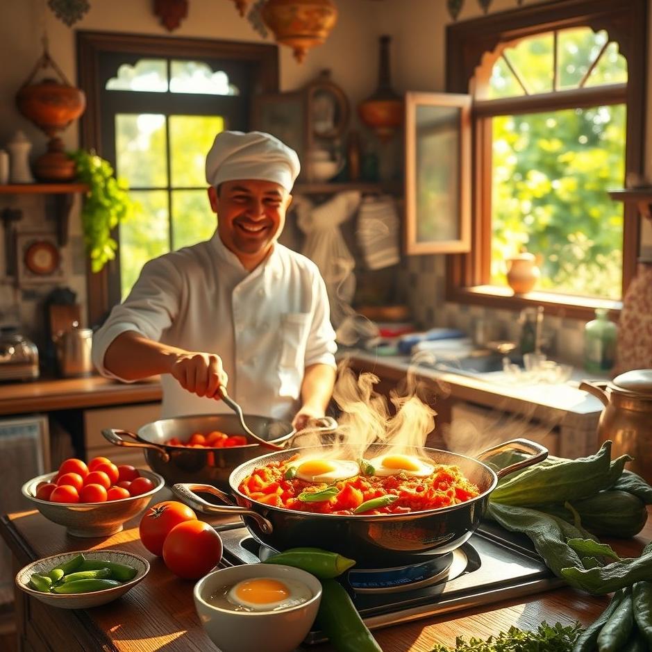 Dream : Preparing menemen in your dream