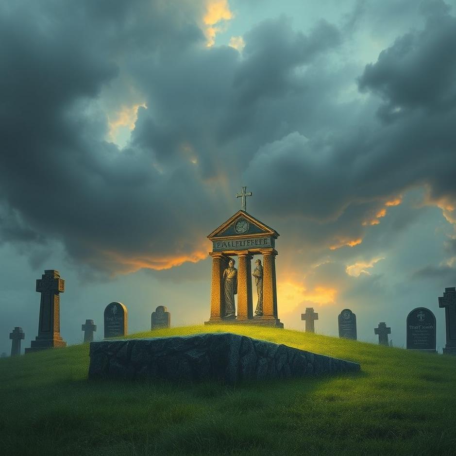 Dream : Priest's grave in a dream