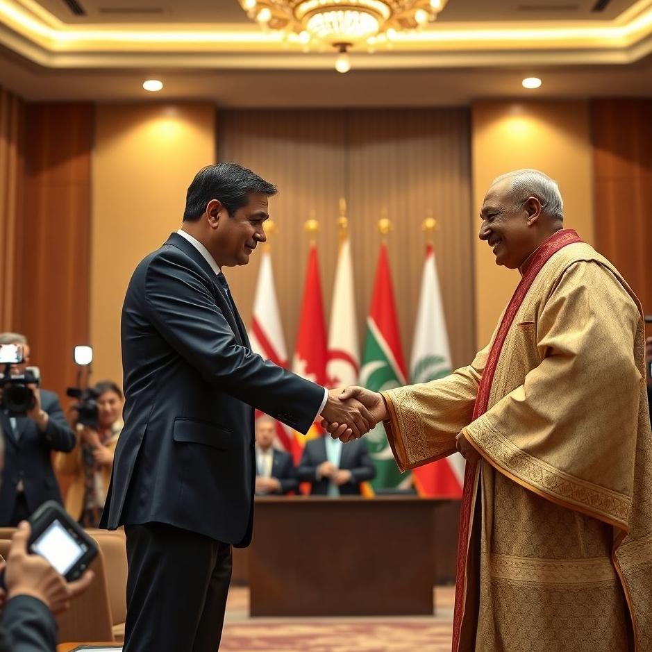 Dream : Prime Minister Shaking Hands